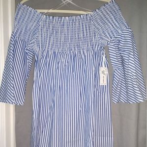 Off the shoulder Tunic